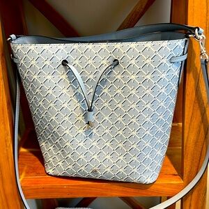 Blue and white Lauren Ralph Lauren Handbag.